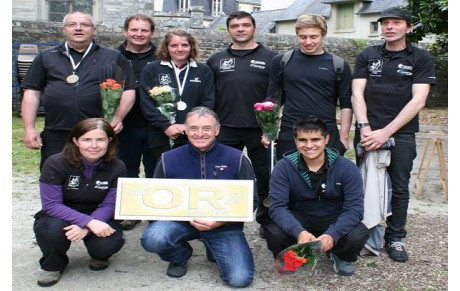 LABEL OR   CHAMPIONNAT de BRETAGNE TIR CAMPAGNE à QUIMPER