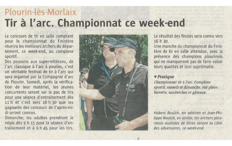 CONCOURS DU FINISTERE  2016